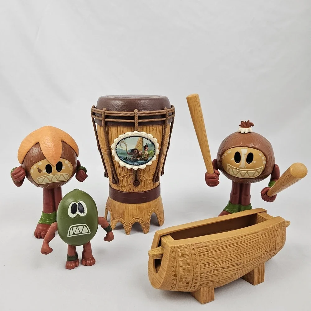 Disney Moana 6 Piece Percussion Set Musical Instruments Jakks Pacific